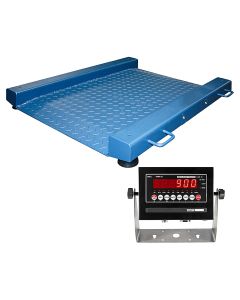 Optima 841OP30302K Optima Weighing Systems OP-917-3030-2K 2,000 lb. Drum Scale with 31" x 31" Platform