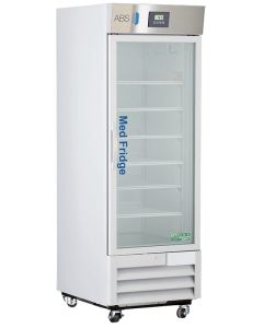 American BioTech Supply Pharmacy Glass Door Refrigerator, 23 Cu. Ft., PH-ABT-HC-23G