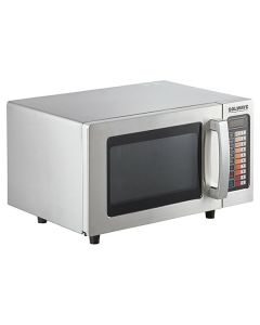 Solware 180MW1000SS Solwave Stainless Steel120V, 1000W Commercial Microwave with Push Button Controls