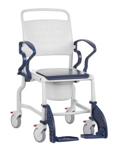 TR Equipment 356.54.00 Rebotec Hamburg Commode/ Shower Chair