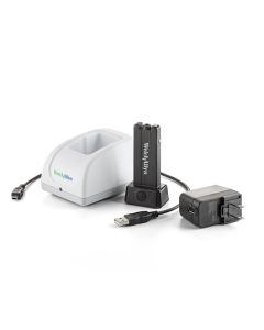 Welch Allyn Complete KleenSpec Cordless Illumination System with Charging Station and US Style AC Plug, 80010