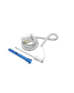Welch Allyn 02895-000 Oral Temperature Probe and Well Assembly for Monitors, 9.0 ft/2.7 m Cord, Blue