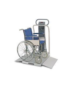 Welch Allyn 6702SP-KX-X Oversized Wheelchair Scale with Kg Only, Data Port, Battery Power
