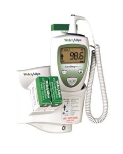 Welch Allyn SureTemp Plus 690 Wall-Mount Electronic Thermometer (One per Room), 01690-300