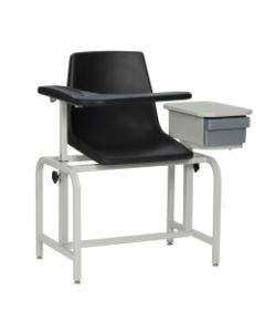 Winco 2570 Economical Phlebotomy Chair with Storage Drawer