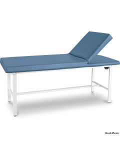Winco Model 8570 Series Steel Leg Treatment Tables w/Adjustable Backrest (Standard 30" Height)