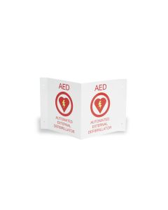 Zoll AED Wall Sign Kit, 8000-0825
