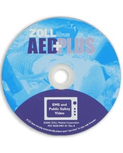 Zoll Dvd, Setup And Practice Videos, AED Plus, 9658-0413-01