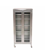 Blickman 7971SS-1 Paul Freestanding Instrument/Storage Cabinet with 5 Stainless Steel Shelves, 1537971002