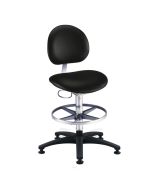 Brewer 21520B Air Lift Lab Stool with Backrest