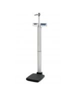 Health o meter 500KLAD Digital Eye-Level Stand-On Scale with Height Rod and Power Adapter