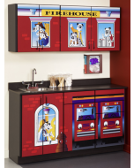 Clinton 6130 Pediatric Exam Room Cabinets, Firehouse
