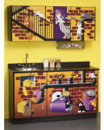 Clinton 6137 Pediatric Exam Room Cabinets, Alley Cats and Dogs