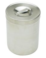 Miltex 3-953 Dressing Jar & Cover, 4" x 2 5/8", ½ qt