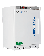 American BioTech Supply Premier Built-In Undercounter Left-Hinged Solid Door Refrigerator, 4.2 Cu. Ft., Auto Defrost, PH-ABT-HC-UCBI-0420A-LH