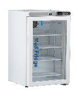 American BioTech Supply Premier Freestanding Undercounter Glass Door Pharmacy/Vaccine Refrigerator, 2.5 Cu. Ft., PH-ABT-HC-UCFS-0204G