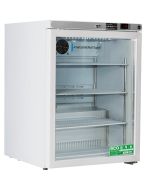 American BioTech Supply Premier Freestanding Undercounter Glass Door Refrigerator, 5.2 Cu. Ft., ABT-HC-UCFS-0504G