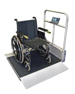 Befour MX490D Folding Dual Ramp Wheelchair Scale - Chair