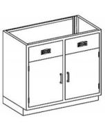 Blickman cabinet for sinks with 2 doors 2013235000