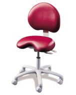 Brewer 9000 Ergonomic Operator's Stool with Back Rest