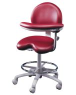 Brewer 9020 Series Ergonomic Operator's Stool with Footring