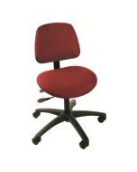 Brewer Cloth Ergonomic Task Chair with Glides