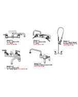 Aero Sink Faucets For NSF & Non-NSF Sinks