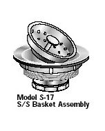 Aero S-17 Basket Strainer For NSF & Non-NSF Sinks