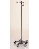 Mid Central Medical Stainless Steel I.V. and Infusion Pump Stand