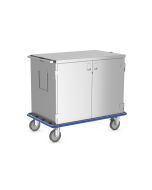 CME CMEB-102-0161 Closed Case Cart, 2 Doors, 1 Adjustable Shelf, Overall Dimensions: 46"L X 28.375"W X 39.375"H