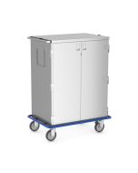 CME CMEB-102-0165 Closed Case Cart, 2 Doors, 2 Adjustable Shelves, Overall Dimensions: 41.25"L X 28.125"W X 53.625"H