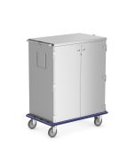 CME CMEB-102-0162 Closed Case Cart, 2 Doors, 2 Adjustable Shelves, Overall Dimensions: 46"L X 28.375"W X 56.375"H