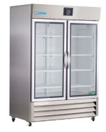 CME CMEB-REF-P-49-SSG-HCF Premier Pharmacy/Vaccine Stainless Steel Glass Door Refrigerator 49 Cu. Ft.