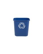 Rubbermaid Recycling bin - Blue, FG295673BLUE
