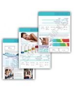 Health o meter IPO-ATH Illustrated Printout Stationary - Athletic