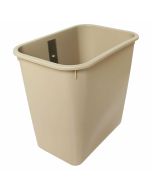 Harloff MR-8QWASTE 8 Quart Plastic Waste Container without Cover for MR-Conditional Cart