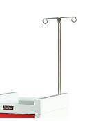 Harloff MR-IV2 Adjustable IV Pole for MR-Conditional Cart