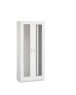 Innerspace Evolve Cabinet with FlexCell, Offset Right Column, Hinged Glass Door, AireCore, SEA1940TGRC