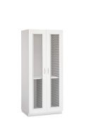 Innerspace Evolve Cabinet with Split Center Column and Hinged Glass Door, Compression Board, SEC2736TGSC