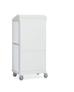Innerspace SR2RLD Roam 2 Supply Cart with Roll-Top Door, Prox Lock with Dual Credentials