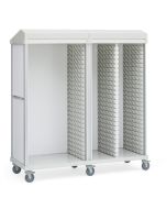 Innerspace SR4RCR Roam 4 Supply Cart with Center and Right Center Column