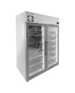 K2 Scientific K249GDR-BB 49 Cu Ft. Glass Door Blood Bank Refrigerator
