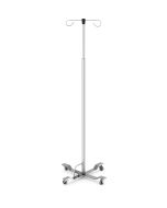 MAC Medical IVS-4000 Series Foot Operated IV Stand with 4 Legs