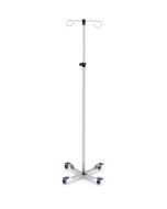 MAC Medical IVS-5000-MRI Hand Operated MRI Conditional IV Stand with 4-Legs, Knocked Down Version