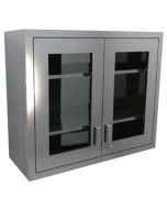 MAC Medical MWC-A4 Wall cabinet with Double Glass Door