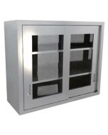 MAC Medical MWC-A6 Wall cabinet with Double Sliding Glass Door
