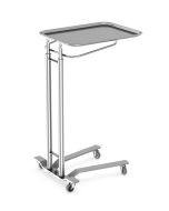 MAC Medical MYO-2000-MB Foot Operated Mayo Stand with Dual Post and Mobile Base