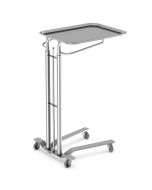 MAC Medical MYO-3000-MB Hand Operated Mayo Stand with Dual Post and Mobile Base