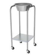 MAC Medical SOL-1001 Single Basin Solution Stand with Lower Shelf