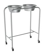 MAC Medical SOL-2000 Double Basin Solution Stand with H-Brace
